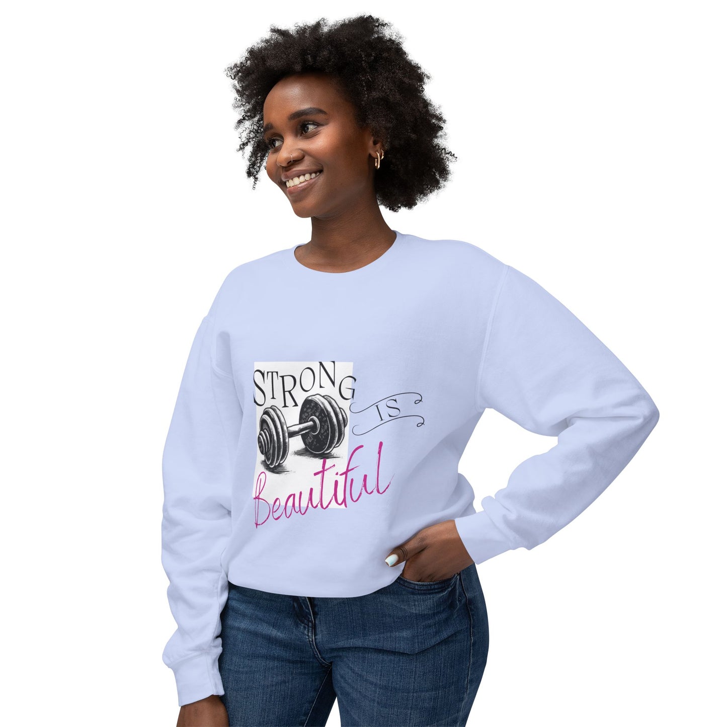 Unisex Lightweight Crewneck Sweatshirt